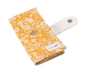 Kits Pochette Crochets – Com’1 Idée | Pochette de rangement à coudre | Tissu Liberty | Made in France | Niveau intermédiaire