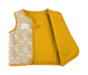 Kit Gilet Berger Enfant Apolline – Com’1 Idée | Tissu Liberty | DIY Couture | Made in France | 12 mois à 6 ans