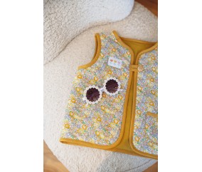 Kit Gilet Berger Enfant Apolline – Com’1 Idée | Tissu Liberty | DIY Couture | Made in France | 12 mois à 6 ans