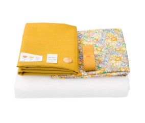 Kit Gilet Berger Enfant Apolline – Com’1 Idée | Tissu Liberty | DIY Couture | Made in France | 12 mois à 6 ans