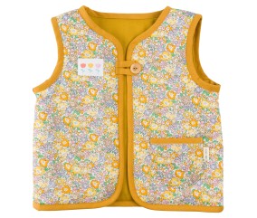 Kit Gilet Berger Enfant Apolline – Com’1 Idée | Tissu Liberty | DIY Couture | Made in France | 12 mois à 6 ans