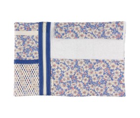Kits Pochette Crochets – Com’1 Idée | Pochette de rangement à coudre | Tissu Liberty | Made in France | Niveau intermédiaire