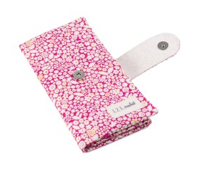 Kits Pochette Crochets – Com’1 Idée | Pochette de rangement à coudre | Tissu Liberty | Made in France | Niveau intermédiaire