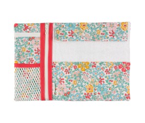 Kits Pochette Crochets – Com’1 Idée | Pochette de rangement à coudre | Tissu Liberty | Made in France | Niveau intermédiaire