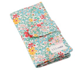 Kits Pochette Crochets – Com’1 Idée | Pochette de rangement à coudre | Tissu Liberty | Made in France | Niveau intermédiaire