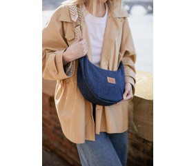 Kit Sac Besace Dakota – Com’1 Idée | Jean Brut & Liberty | DIY Facile | Bandoulière Ethnique | Made in France