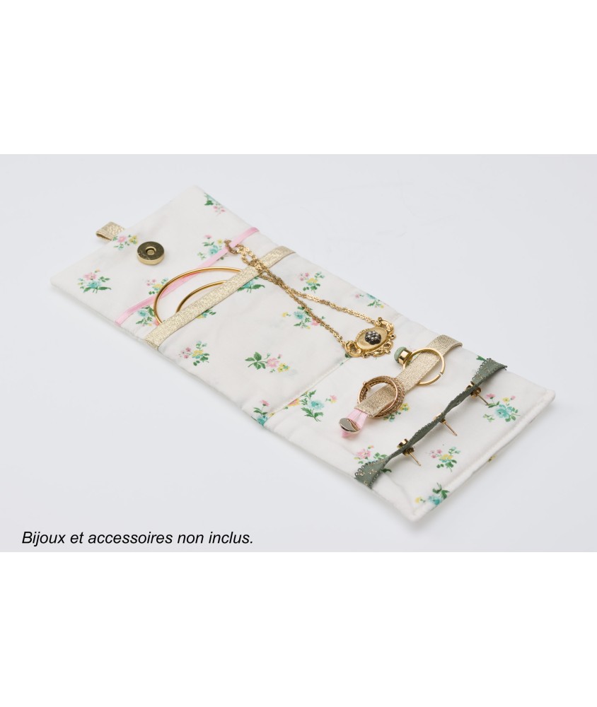 Kit Couture Petite Pochette Bijoux Daphné – Édition Liberty Bridgerton x Com’1 Idée | Élégance nomade & finition soignée