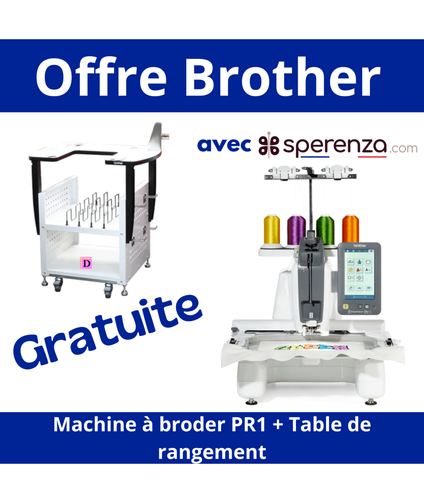 Machine à Broder Semi-Professionnelle Brother PR1 - Garantie 5 ans - Exprimez Votre Créativité avec Précision Machine à Broder Semi-Professionnelle Brother PR1 - Garantie 5 ans - Exprimez Votre Créativité avec Précision