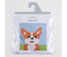 Kit Canevas Soudan "Winston" 15x15 cm – Com'1 Idée