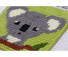 Kit Canevas Soudan "Alfi" 15x15 cm – Com’1 Idée