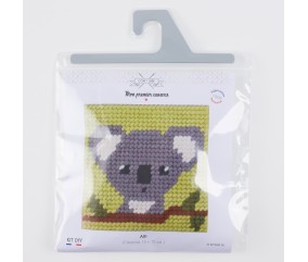 Kit Canevas Soudan "Alfi" 15x15 cm – Com’1 Idée
