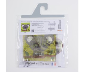 Kit Canevas Soudan "Alfi" 15x15 cm – Com’1 Idée