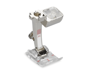 Pied pour Points en Marche Arrière N°34C avec Semelle Transparente pour machine électronique – Bernina
