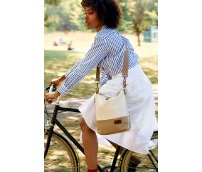 Sac Bandoulière Eco Vita 32 x 29 cm – DMC - Élégance, fonctionnalité et engagement écologique