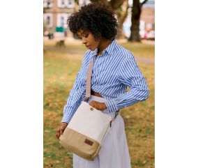 Sac Bandoulière Eco Vita 32 x 29 cm – DMC - Élégance, fonctionnalité et engagement écologique
