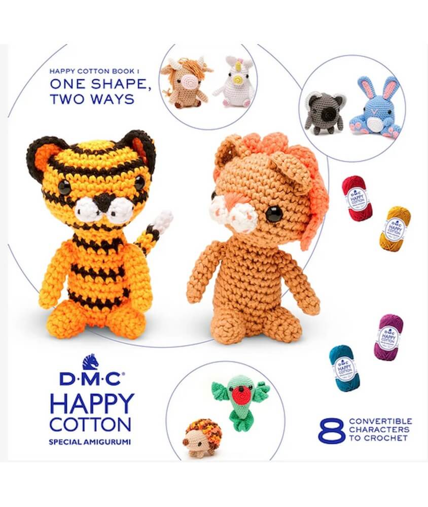 Happy Cotton - BOOK 1 - Une forme, 2 possibilités - Dmc Happy Cotton - BOOK 1 - Une forme, 2 possibilités - Dmc