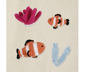 Kit Amigurumi Poisson Clown DMC – Idéal débutant
