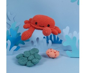 Kit Amigurumi Crabe DMC – Débutants bienvenus
