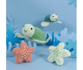 Kit Amigurumi Tortue de Mer DMC – Débutants & confirmés