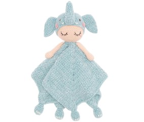 Kit Ricorumi Baby Blankies – Éléphant à crocheter - Doudou bébé fait main