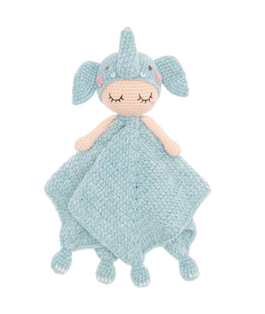 Kit Ricorumi Baby Blankies – Éléphant à crocheter - Doudou bébé fait main Kit Ricorumi Baby Blankies – Éléphant à crocheter - Doudou bébé fait main