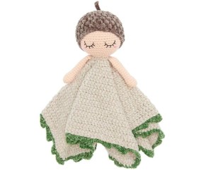 Kit Ricorumi Baby Blankies – Gland à crocheter - Doudou automnal fait main
