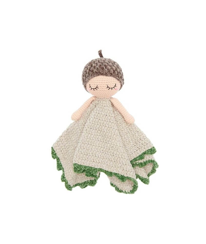Kit Ricorumi Baby Blankies – Gland à crocheter - Doudou automnal fait main Kit Ricorumi Baby Blankies – Gland à crocheter - Doudou automnal fait main
