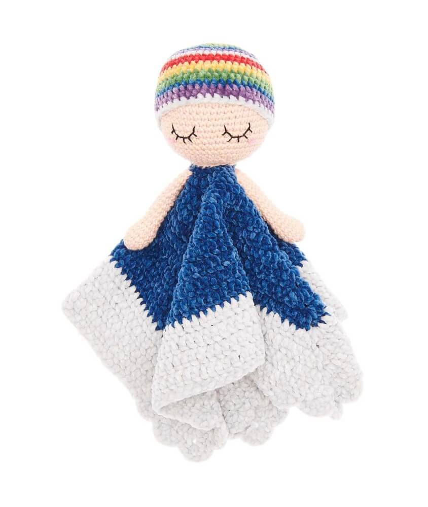Kit Ricorumi Baby Blankies – Arc-en-ciel - Doudou à crocheter arc-en-ciel - Rico Design Kit Ricorumi Baby Blankies – Arc-en-ciel - Doudou à crocheter arc-en-ciel - Rico Design