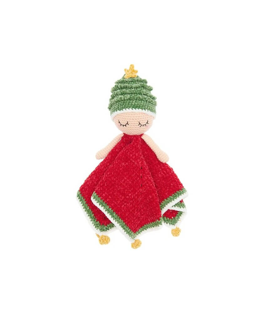 Kit Ricorumi Baby Blankies – Lutin de Noël - Couverture doudou à crocheter – Édition spéciale Fêtes Kit Ricorumi Baby Blankies – Lutin de Noël - Couverture doudou à crocheter – Édition spéciale Fêtes