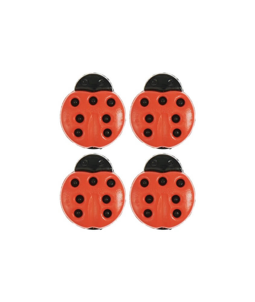 Carte de 4 boutons coccinelle – 13 x 15 mm – Rico Design Carte de 4 boutons coccinelle – 13 x 15 mm – Rico Design