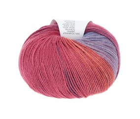 Pelote à tricoter Merino 200 Bébé Color – Lang Yarns - Laine mérinos extrafine multicolore pour layette