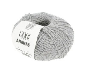 Pelote à tricoter ANANAS – Lang Yarns - Fil durable en lyocell et fibres d’ananas