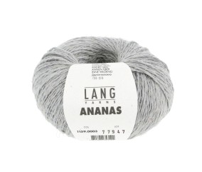 Pelote à tricoter ANANAS – Lang Yarns - Fil durable en lyocell et fibres d’ananas