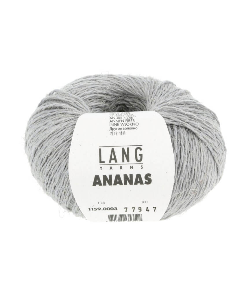 Pelote à tricoter ANANAS – Lang Yarns - Fil durable en lyocell et fibres d’ananas Pelote à tricoter ANANAS – Lang Yarns - Fil durable en lyocell et fibres d’ananas