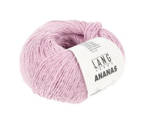 Pelote à tricoter ANANAS – Lang Yarns - Fil durable en lyocell et fibres d’ananas