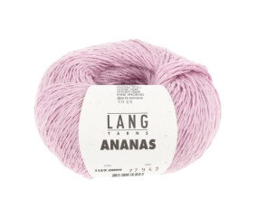 Pelote à tricoter ANANAS – Lang Yarns - Fil durable en lyocell et fibres d’ananas