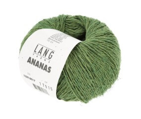Pelote à tricoter ANANAS – Lang Yarns - Fil durable en lyocell et fibres d’ananas