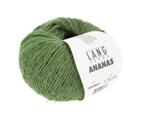 Pelote à tricoter ANANAS – Lang Yarns - Fil durable en lyocell et fibres d’ananas