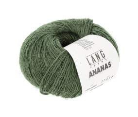 Pelote à tricoter ANANAS – Lang Yarns - Fil durable en lyocell et fibres d’ananas