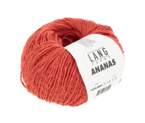 Pelote à tricoter ANANAS – Lang Yarns - Fil durable en lyocell et fibres d’ananas