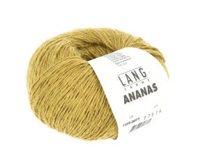 Pelote à tricoter ANANAS – Lang Yarns - Fil durable en lyocell et fibres d’ananas