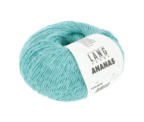 Pelote à tricoter ANANAS – Lang Yarns - Fil durable en lyocell et fibres d’ananas