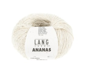 Pelote à tricoter ANANAS – Lang Yarns - Fil durable en lyocell et fibres d’ananas