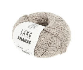 Pelote à tricoter ANANAS – Lang Yarns - Fil durable en lyocell et fibres d’ananas