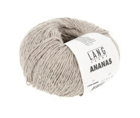 Pelote à tricoter ANANAS – Lang Yarns - Fil durable en lyocell et fibres d’ananas