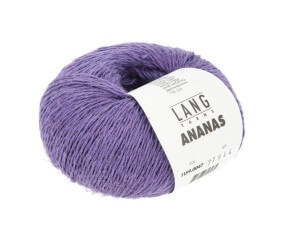 Pelote à tricoter ANANAS – Lang Yarns - Fil durable en lyocell et fibres d’ananas