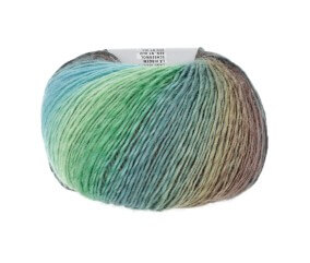 Pelote à tricoter MILLE COLORI BABY – Lang Yarns - 100% laine mérinos extrafine aux mille nuances colorées