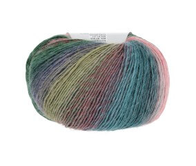Pelote à tricoter MILLE COLORI BABY – Lang Yarns - 100% laine mérinos extrafine aux mille nuances colorées