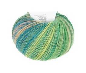 Pelote à tricoter MILLE COLORI BABY – Lang Yarns - 100% laine mérinos extrafine aux mille nuances colorées