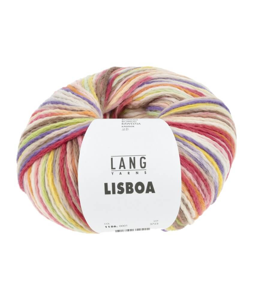 Pelote à tricoter LISBOA - 100gr – Lang Yarns - 100% coton, légèreté et éclat inspirés du Portugal Pelote à tricoter LISBOA - 100gr – Lang Yarns - 100% coton, légèreté et éclat inspirés du Portugal